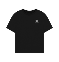 Womens Graphic Tees- Surf School Graphic Oversized T-shirt