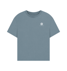 Womens Graphic Tees- Surf School Graphic Oversized T-shirt