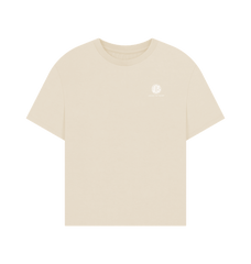Womens Graphic Tees- Surf School Graphic Oversized T-shirt