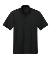 Port Authority Mens Plaited Pique Short Sleeve Polo Shirt - Deep Black - Coming Soon