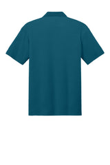 Port Authority Mens Plaited Pique Short Sleeve Polo Shirt - Moroccan Blue - Coming Soon