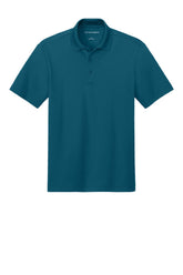 Port Authority Mens Plaited Pique Short Sleeve Polo Shirt - Moroccan Blue - Coming Soon