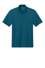 Port Authority Mens Plaited Pique Short Sleeve Polo Shirt - Moroccan Blue - Coming Soon