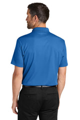 Port Authority Mens Plaited Pique Short Sleeve Polo Shirt - Strong Blue - Coming Soon