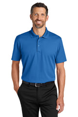 Port Authority Mens Plaited Pique Short Sleeve Polo Shirt - Strong Blue - Coming Soon