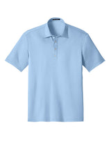 Port Authority Mens Shirt Collar Short Sleeve Polo Shirt - Cloud Blue - Coming Soon