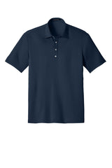 Port Authority Mens Shirt Collar Short Sleeve Polo Shirt - River Navy Blue - Coming Soon