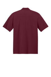 Port Authority Mens Dry Zone Moisture Wicking Short Sleeve Polo Shirt - Burgundy - Coming Soon