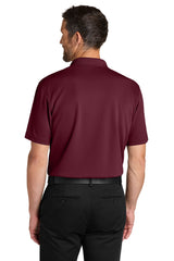 Port Authority Mens Dry Zone Moisture Wicking Short Sleeve Polo Shirt - Burgundy - Coming Soon