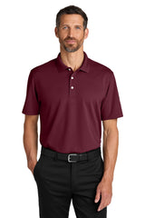 Port Authority Mens Dry Zone Moisture Wicking Short Sleeve Polo Shirt - Burgundy - Coming Soon