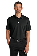 Port Authority Mens Dry Zone Moisture Wicking Short Sleeve Polo Shirt - Deep Black - Coming Soon