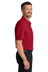 Port Authority Mens Dry Zone Moisture Wicking Short Sleeve Polo Shirt - Rich Red - Coming Soon
