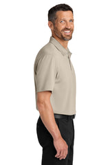 Port Authority Mens Dry Zone Moisture Wicking Short Sleeve Polo Shirt - Sahara Brown - Coming Soon