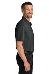 Port Authority Mens Dry Zone Moisture Wicking Short Sleeve Polo Shirt - Seal Grey - Coming Soon