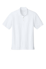 Port Authority Mens Dry Zone Moisture Wicking Short Sleeve Polo Shirt - White - Coming Soon