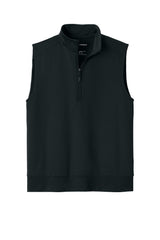 Port Authority Mens C-FREE Double Knit 1/4 Zip Vest - Deep Black - Coming Soon