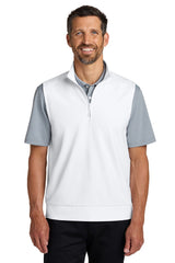 Port Authority Mens C-FREE Double Knit 1/4 Zip Vest - White - Coming Soon