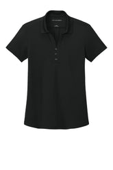 Port Authority Womens Plaited Pique Short Sleeve Polo Shirt - Deep Black - Coming Soon