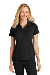 Port Authority Womens Plaited Pique Short Sleeve Polo Shirt - Deep Black - Coming Soon