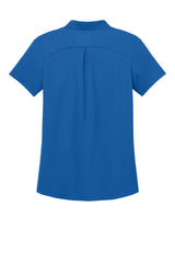 Port Authority Womens Plaited Pique Short Sleeve Polo Shirt - Strong Blue - Coming Soon