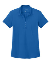 Port Authority Womens Plaited Pique Short Sleeve Polo Shirt - Strong Blue - Coming Soon