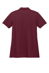 Port Authority Womens Dry Zone Moisture Wicking Short Sleeve Polo Shirt - Burgundy - Coming Soon