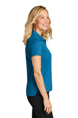 Port Authority Womens Dry Zone Moisture Wicking Short Sleeve Polo Shirt - Imperial Blue - Coming Soon