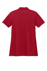 Port Authority Womens Dry Zone Moisture Wicking Short Sleeve Polo Shirt - Rich Red - Coming Soon
