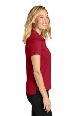 Port Authority Womens Dry Zone Moisture Wicking Short Sleeve Polo Shirt - Rich Red - Coming Soon