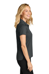 Port Authority Womens Dry Zone Moisture Wicking Short Sleeve Polo Shirt - Seal Grey - Coming Soon