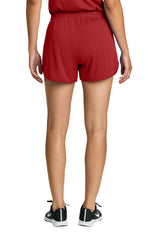 Sport-Tek Womens Club Track Shorts - Deep Red - Coming Soon