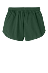 Sport-Tek Womens Club Track Shorts - Forest Green - Coming Soon