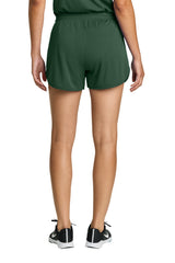 Sport-Tek Womens Club Track Shorts - Forest Green - Coming Soon