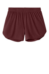 Sport-Tek Womens Club Track Shorts - Maroon - Coming Soon