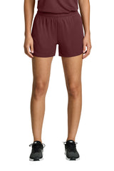 Sport-Tek Womens Club Track Shorts - Maroon - Coming Soon