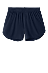 Sport-Tek Womens Club Track Shorts - True Navy Blue - Coming Soon