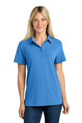 The North Face Womens Canyon Crest Short Sleeve Polo Shirt - Marina Blue - Coming Soon