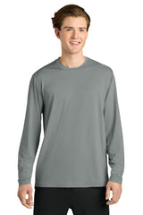 Richardson Mens Clutch Long Sleeve Crewneck T-Shirt - Grey - Coming Soon