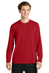 Richardson Mens Clutch Long Sleeve Crewneck T-Shirt - Red - Coming Soon