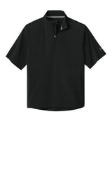 Richardson Mens Barrage Short Sleeve 1/4 Zip Wind Jacket - Black - Coming Soon
