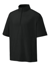 Richardson Mens Barrage Short Sleeve 1/4 Zip Wind Jacket - Black - Coming Soon