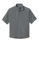 Richardson Mens Barrage Short Sleeve 1/4 Zip Wind Jacket - Charcoal Grey - Coming Soon