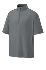 Richardson Mens Barrage Short Sleeve 1/4 Zip Wind Jacket - Charcoal Grey - Coming Soon