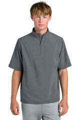 Richardson Mens Barrage Short Sleeve 1/4 Zip Wind Jacket - Charcoal Grey - Coming Soon
