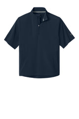 Richardson Mens Barrage Short Sleeve 1/4 Zip Wind Jacket - Navy Blue - Coming Soon