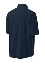 Richardson Mens Barrage Short Sleeve 1/4 Zip Wind Jacket - Navy Blue - Coming Soon