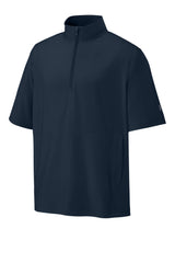 Richardson Mens Barrage Short Sleeve 1/4 Zip Wind Jacket - Navy Blue - Coming Soon