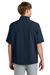 Richardson Mens Barrage Short Sleeve 1/4 Zip Wind Jacket - Navy Blue - Coming Soon