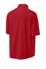 Richardson Mens Barrage Short Sleeve 1/4 Zip Wind Jacket - Red - Coming Soon