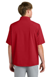 Richardson Mens Barrage Short Sleeve 1/4 Zip Wind Jacket - Red - Coming Soon